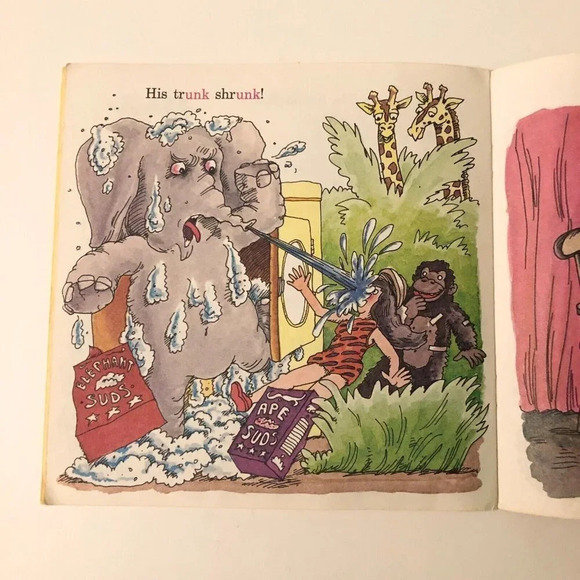 Vintage 1973 The Electric Company Nitty Gritty Rhyming Riddle Golden Book - Picture 13 of 16